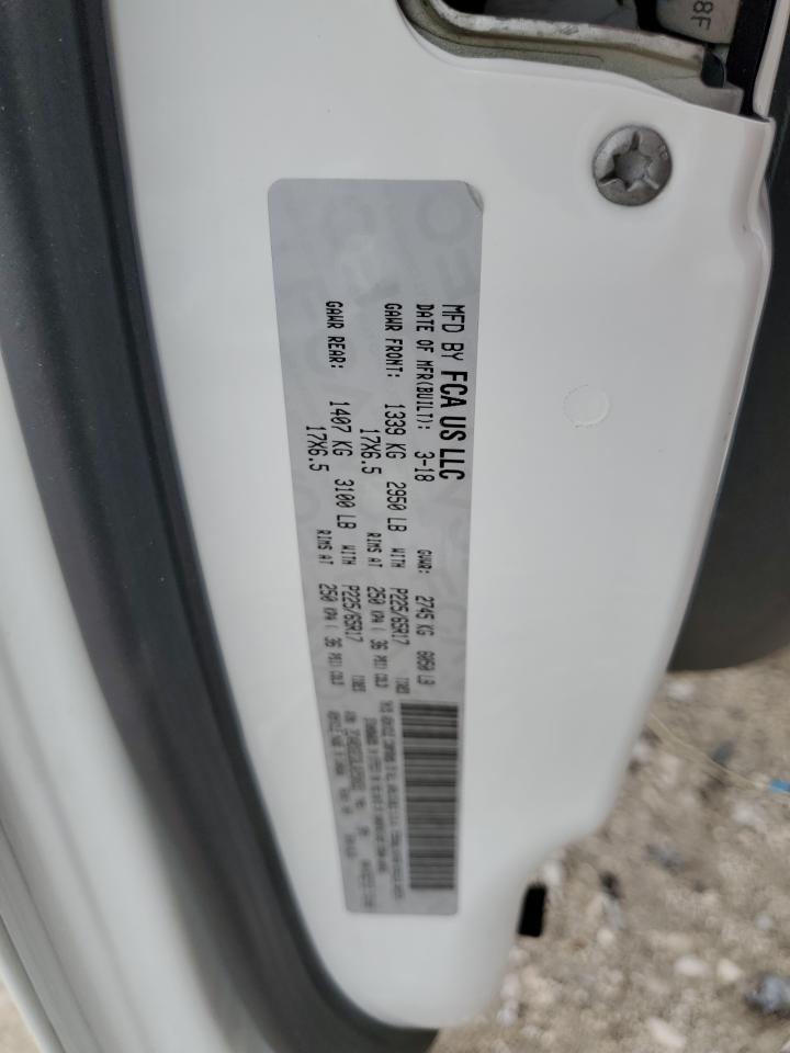 2018 Dodge Grand Caravan Gt VIN: 2C4RDGEG8JR250331 Lot: 71419465