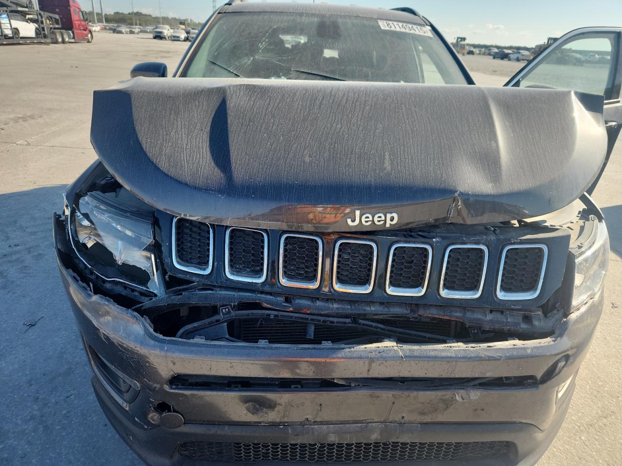 2021 Jeep Compass Latitude VIN: 3C4NJCBB8MT509989 Lot: 85675155