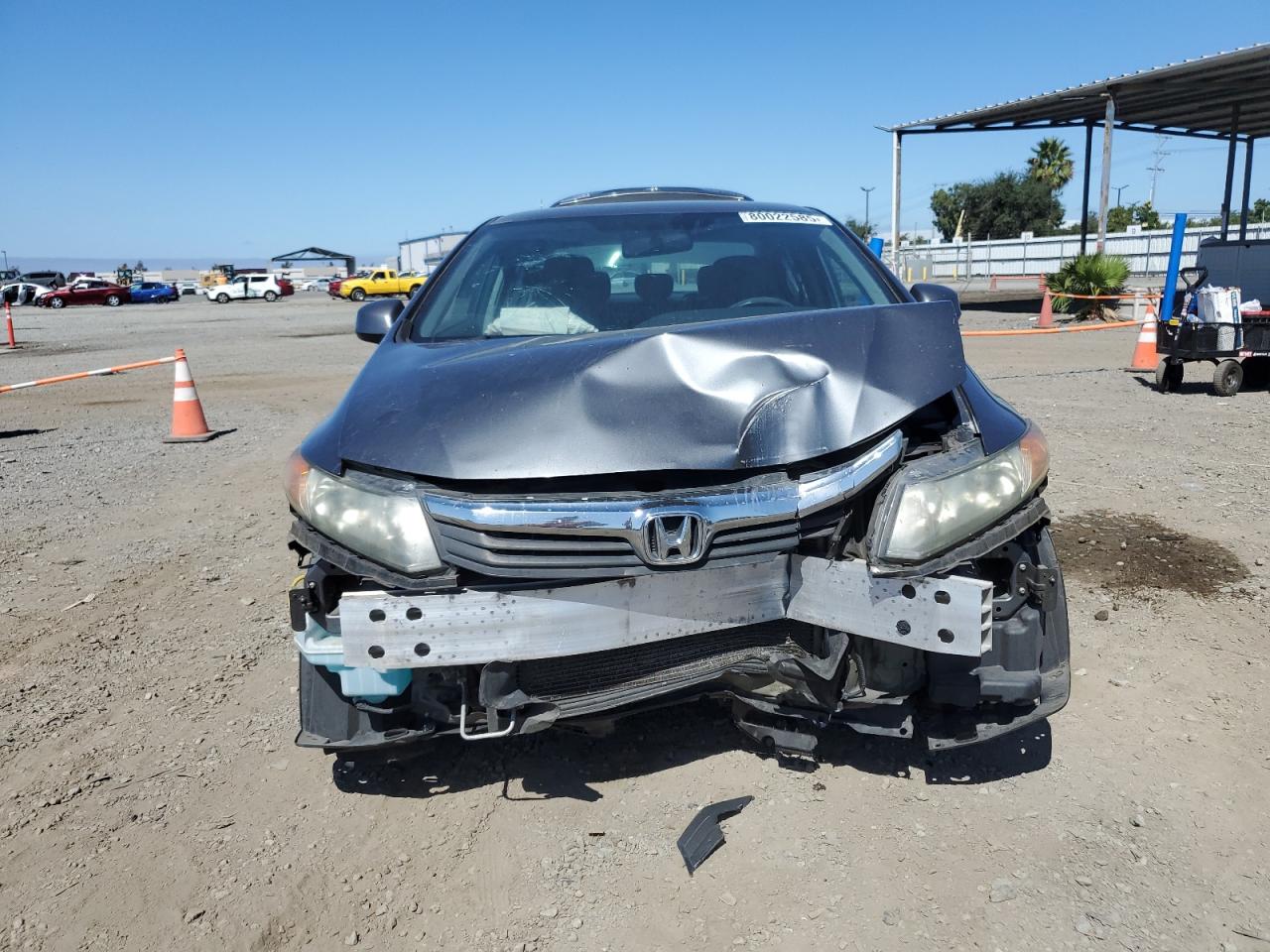 2012 Honda Civic Natural Gas VIN: 19XFB5F55CE003329 Lot: 80022585