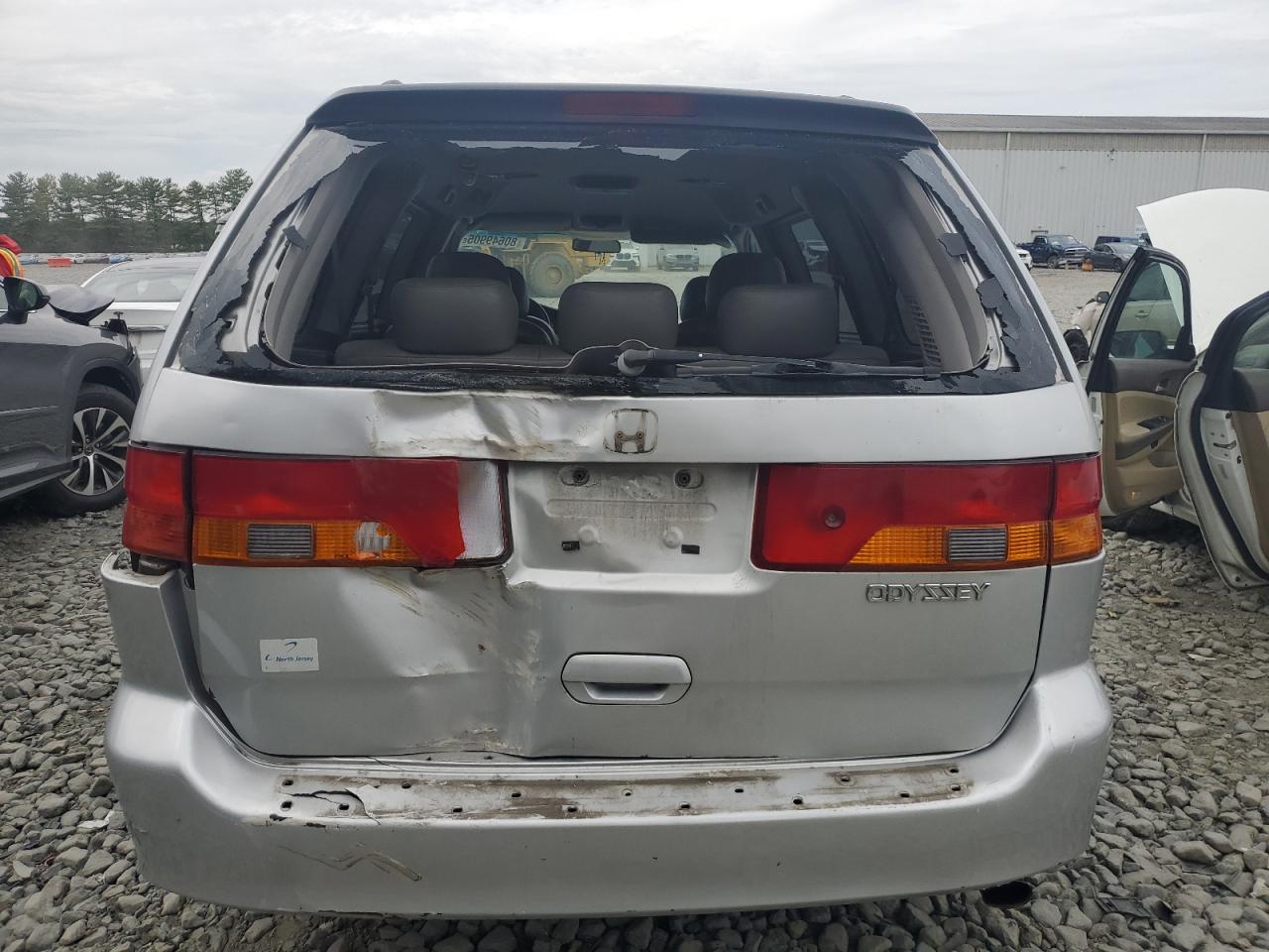 2002 Honda Odyssey Exl VIN: 2HKRL18012H534851 Lot: 80649905
