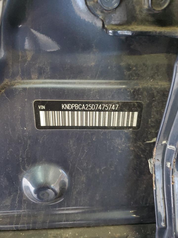 2013 Kia Sportage Lx VIN: KNDPBCA25D7475747 Lot: 81927375