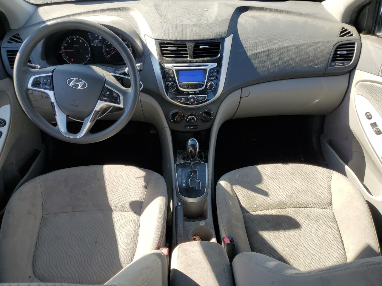 2012 Hyundai Accent Gls VIN: KMHCU4AE0CU168863 Lot: 81726405