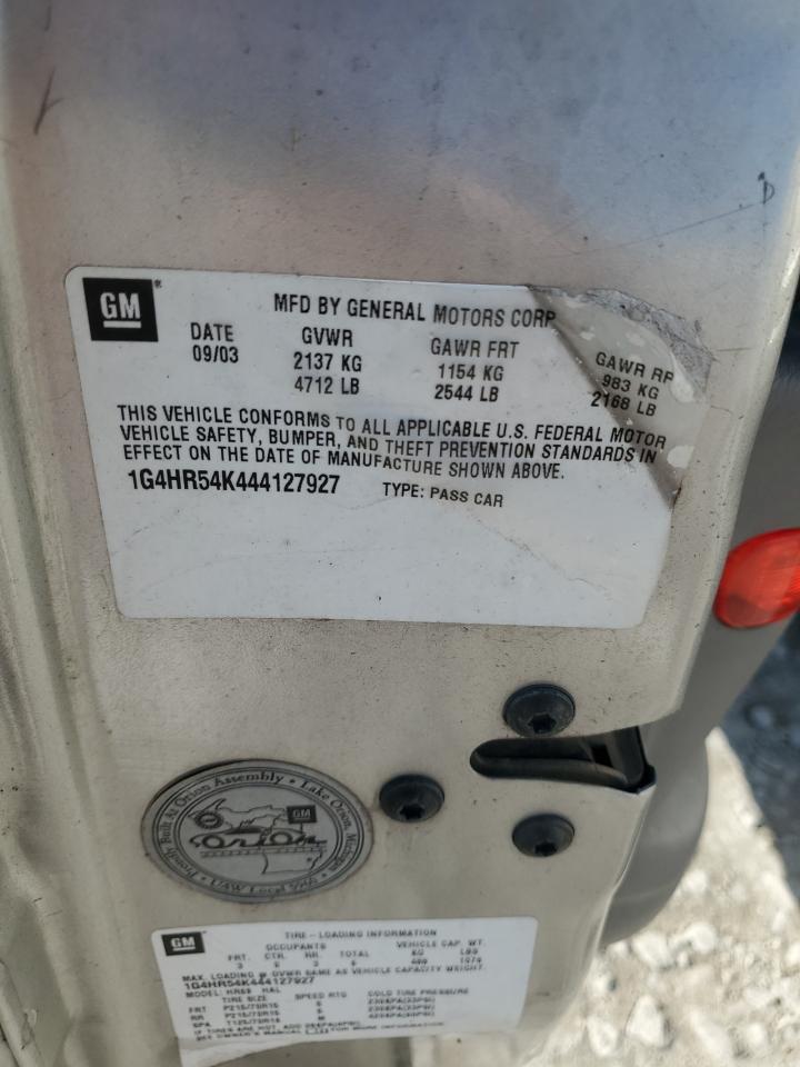 2004 Buick Lesabre Limited VIN: 1G4HR54K444127927 Lot: 84171585