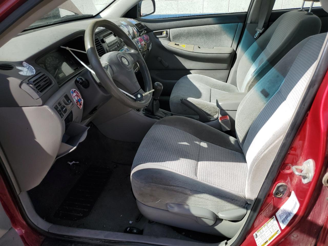 2005 Toyota Corolla Ce VIN: 1NXBR32E05Z521160 Lot: 80352555