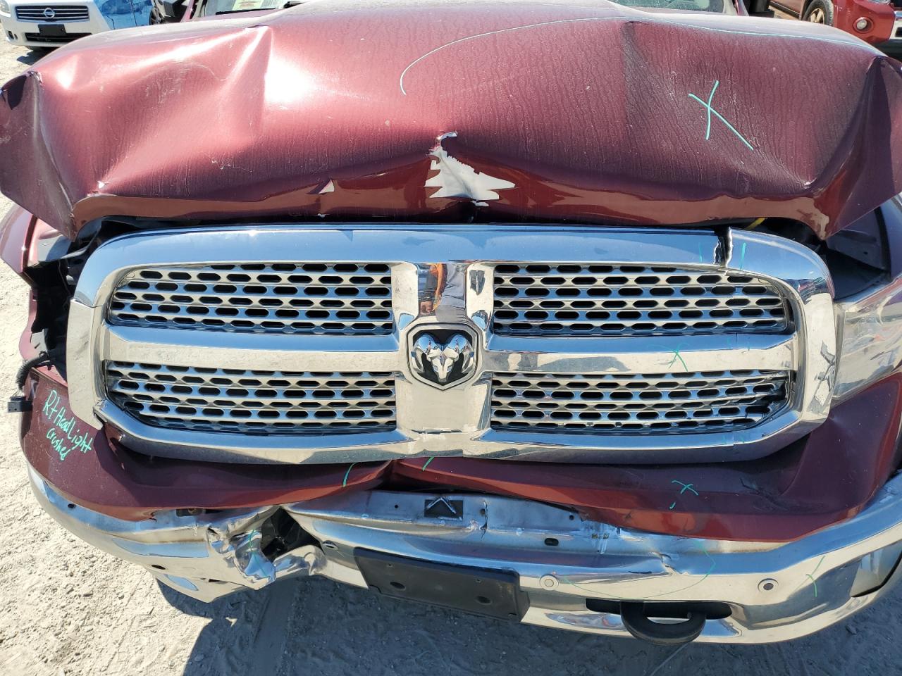 2016 Ram 1500 Laramie VIN: 1C6RR7NT9GS230215 Lot: 70844645