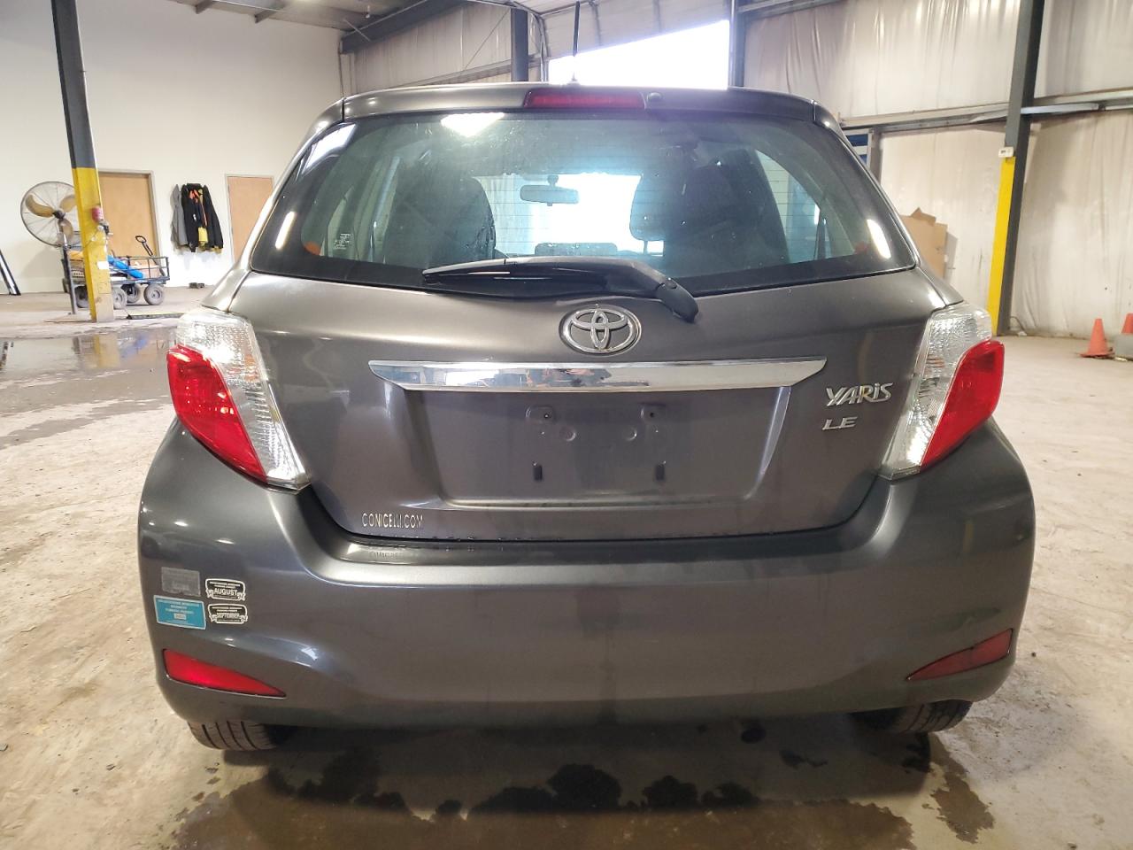 2012 Toyota Yaris VIN: JTDKTUD38C0S08059 Lot: 81373665