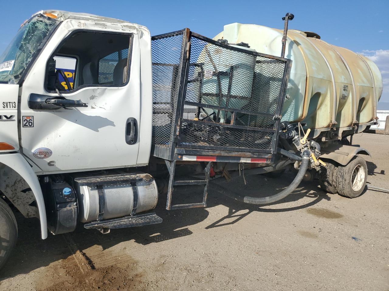 2022 International Mv607 Water Truck VIN: 3HAEUMMLXNL561883 Lot: 80705785