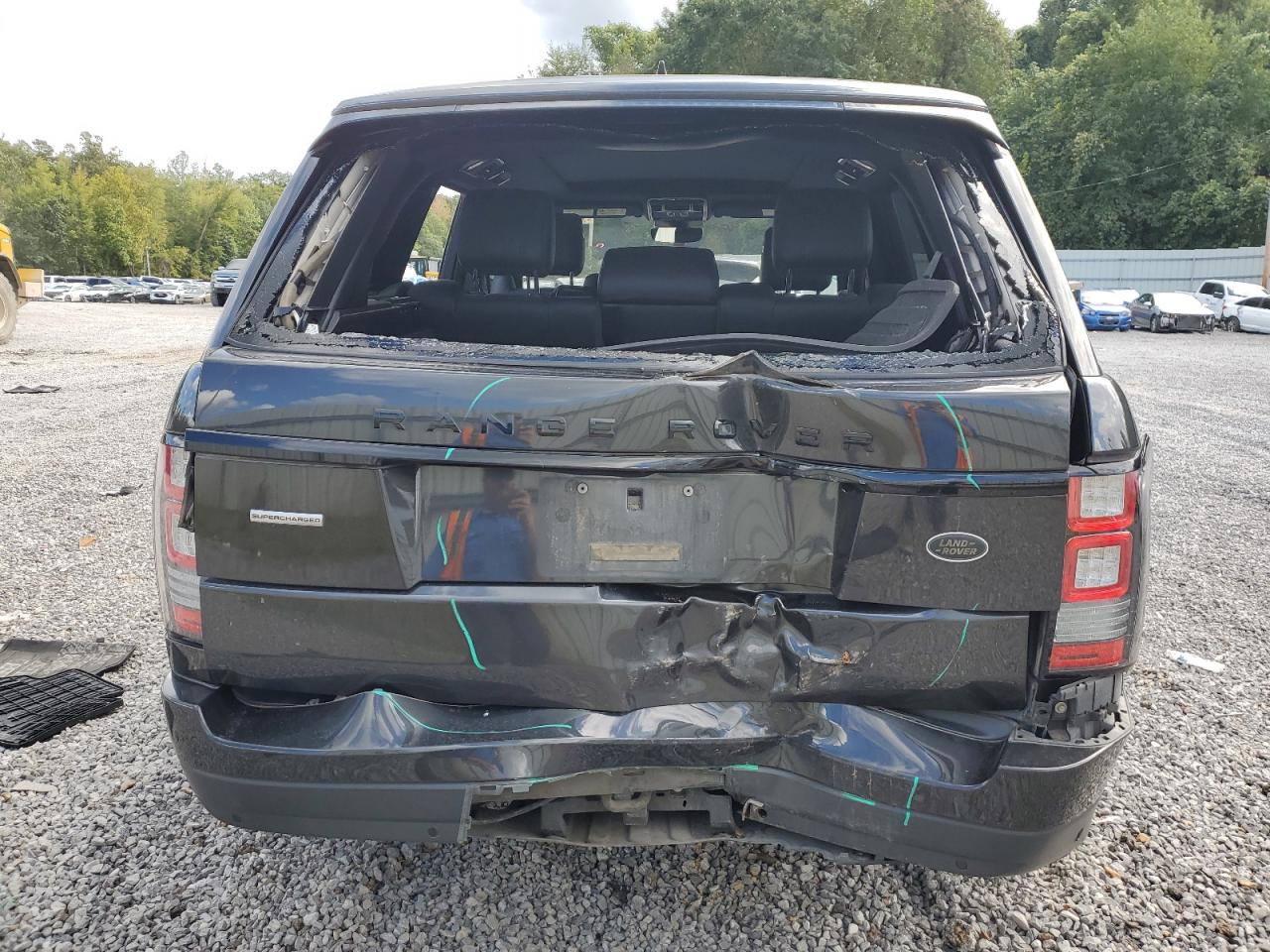 2017 Land Rover Range Rover Supercharged VIN: SALGS2FE7HA362994 Lot: 81471825