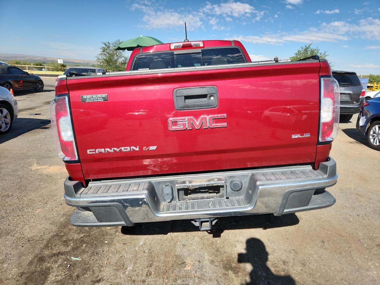 2019 GMC Canyon Sle VIN: 1GTG6CEN2K1169288 Lot: 80366975