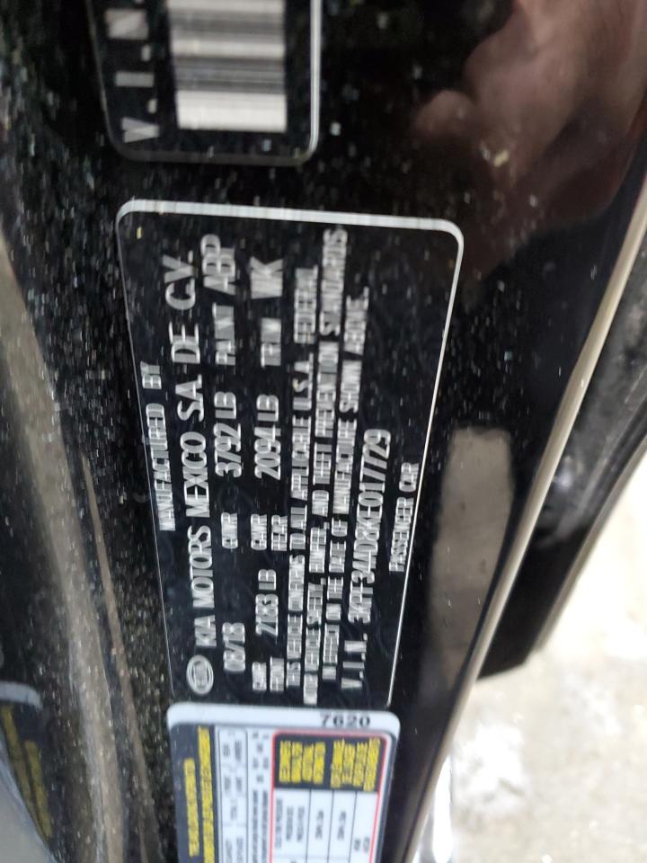 2019 Kia Forte Gt Line VIN: 3KPF34AD8KE017729 Lot: 83798435