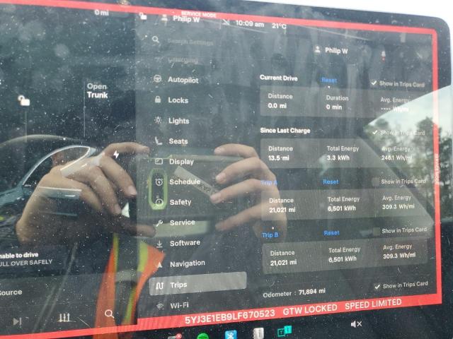2020 TESLA MODEL 3   