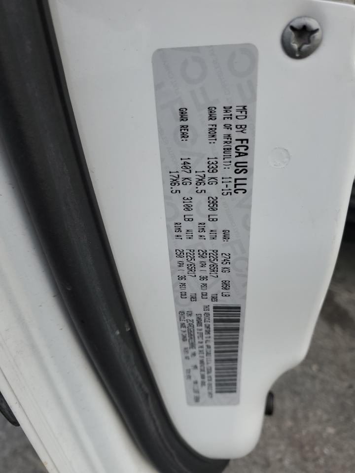 2016 Dodge Grand Caravan Se VIN: 2C4RDGBG8GR220002 Lot: 72027035