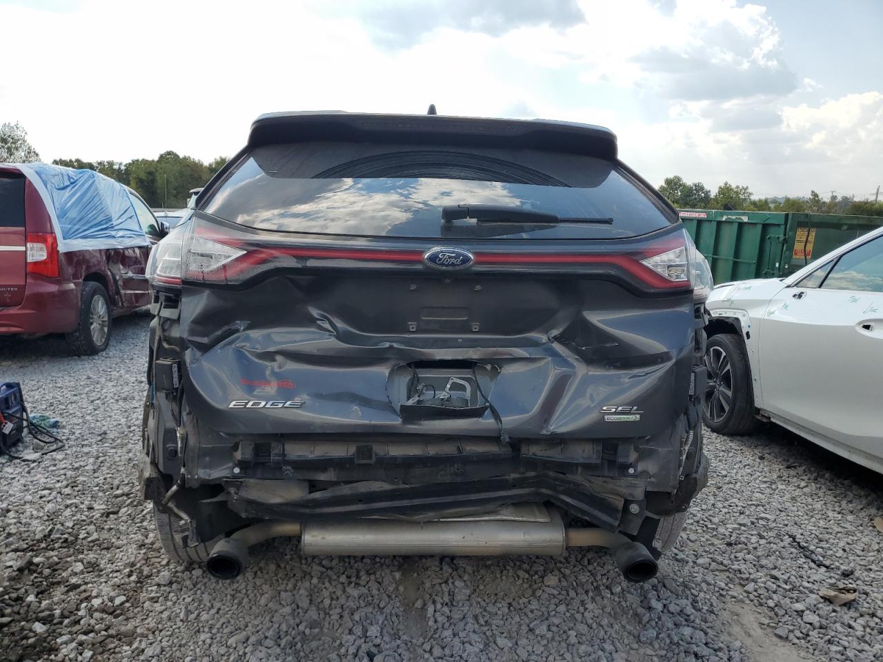 2017 Ford Edge Sel VIN: 2FMPK3J94HBC58843 Lot: 80069735