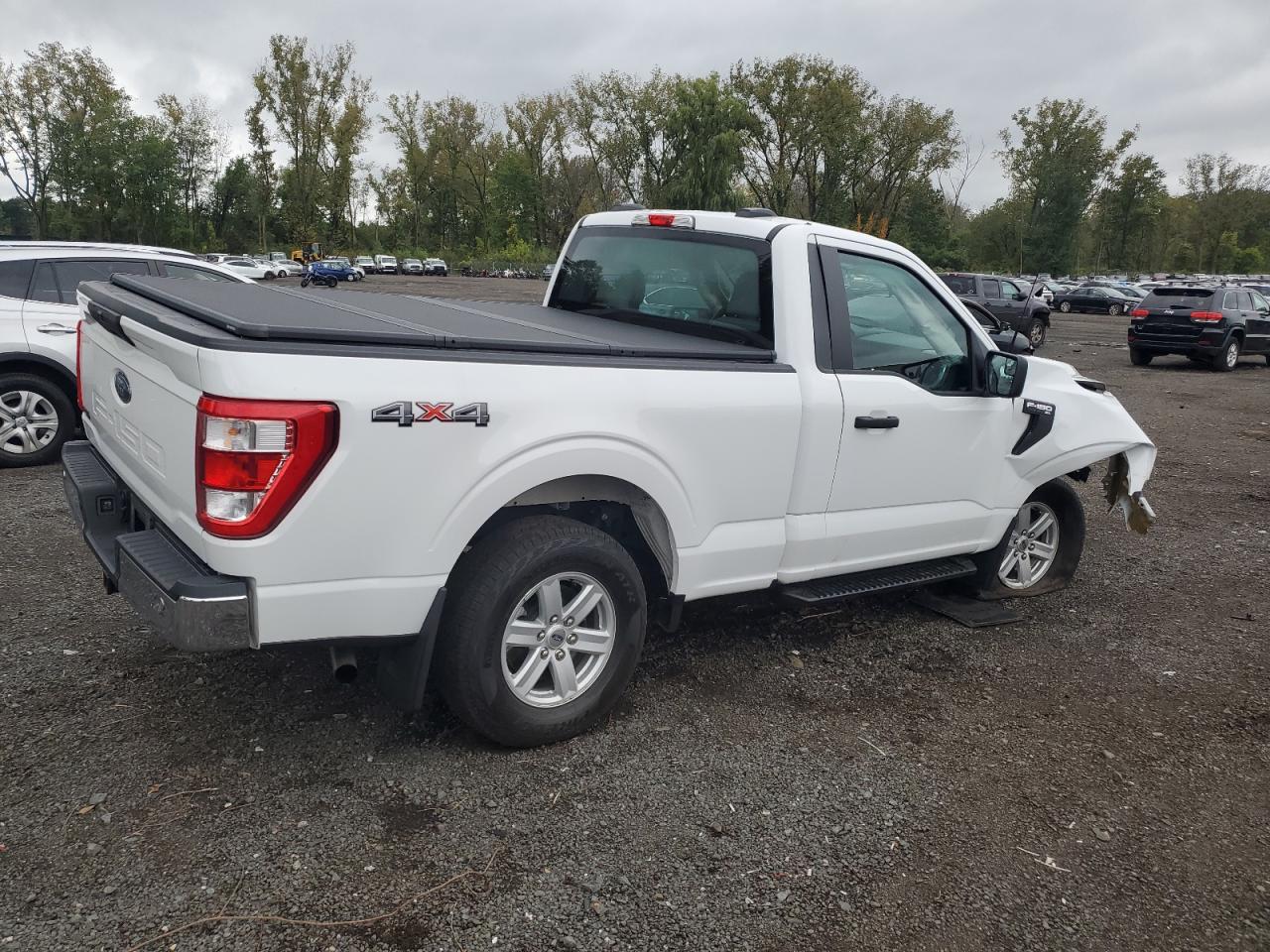 2023 Ford F150 white null gas 1FTMF1EB6PKD53700 photo #4