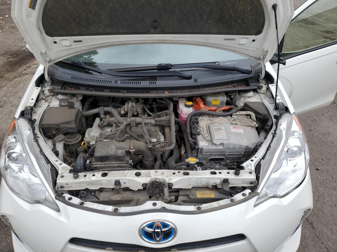 2012 Toyota Prius C VIN: JTDKDTB32C1519216 Lot: 80751125