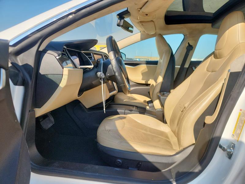 Hatchbacks TESLA MODEL S 2013 White