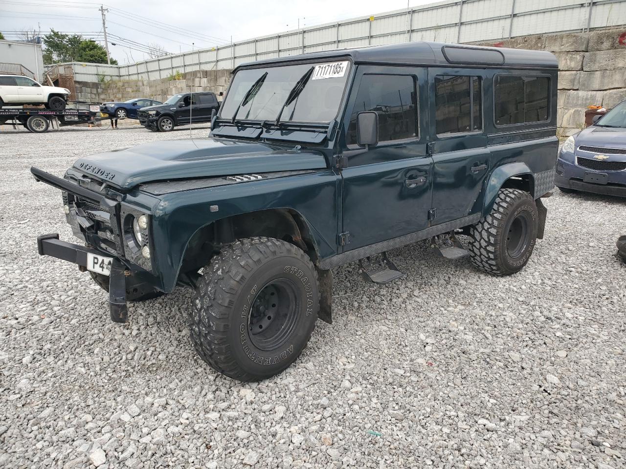 1997 LAND ROVER ALL OTHER GREEN VIN: SALLDHM67VA116331