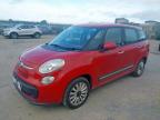2014 FIAT 500L MPW POP STAR  for sale at Copart YORK
