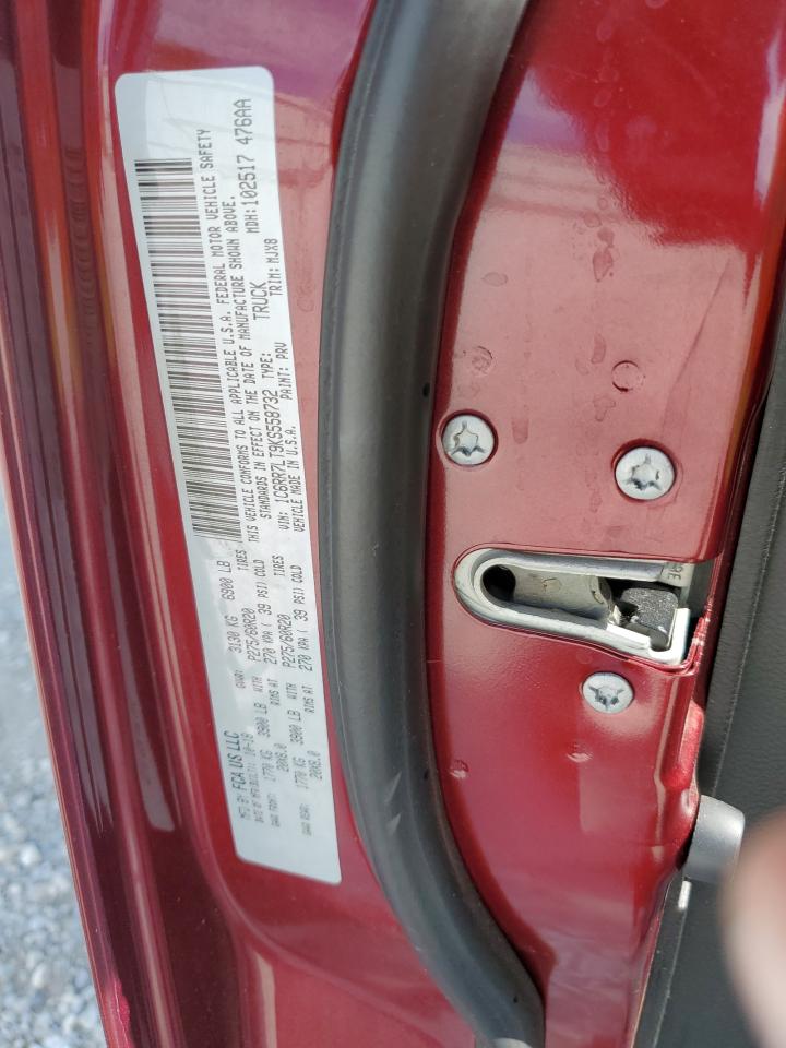 2020 Ram 1500 Classic Warlock VIN: 1C6RR7LT9KS558732 Lot: 80211035