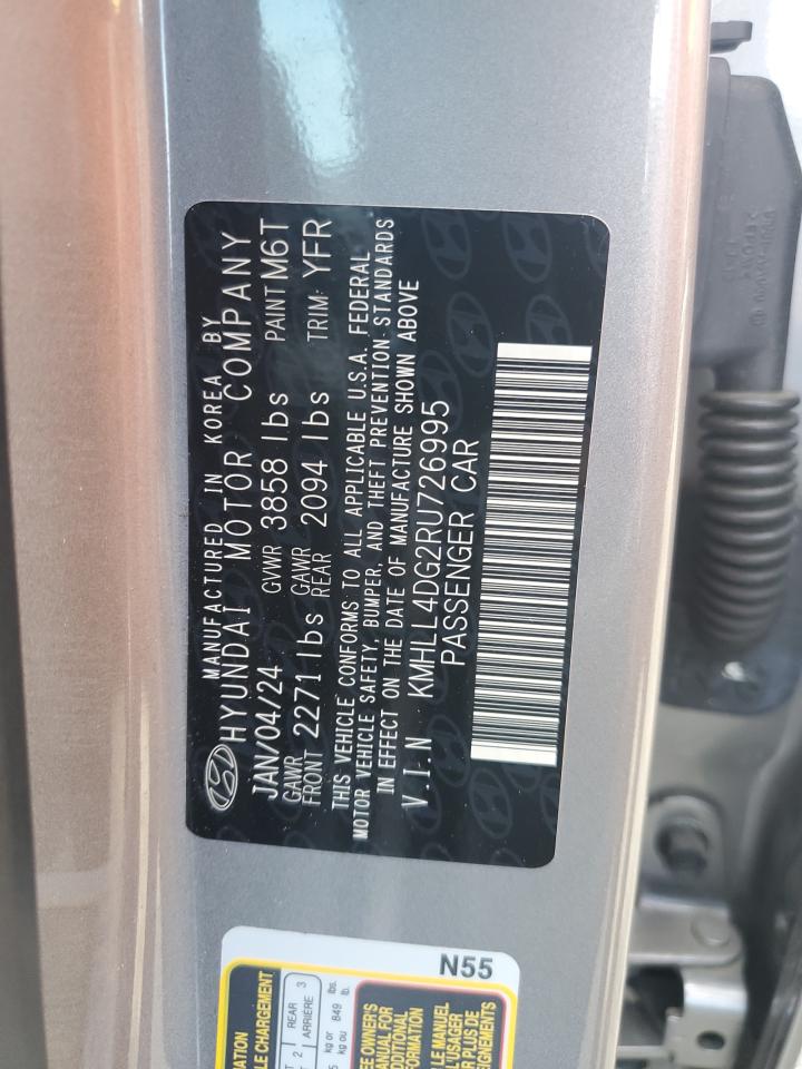 2024 Hyundai Elantra Se VIN: KMHLL4DG2RU726995 Lot: 81477845