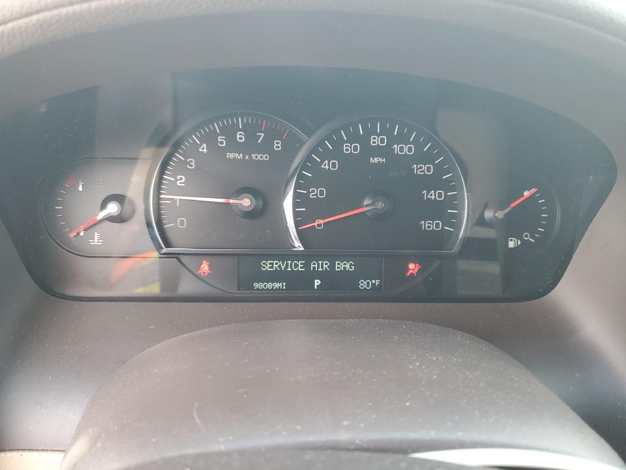 2008 Cadillac Srx VIN: 1GYEE637880188677 Lot: 81292885