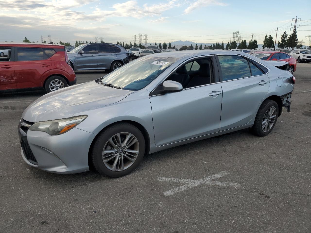 2016 Toyota Camry Le silver null gas 4T1BF1FKXGU256389 photo #1