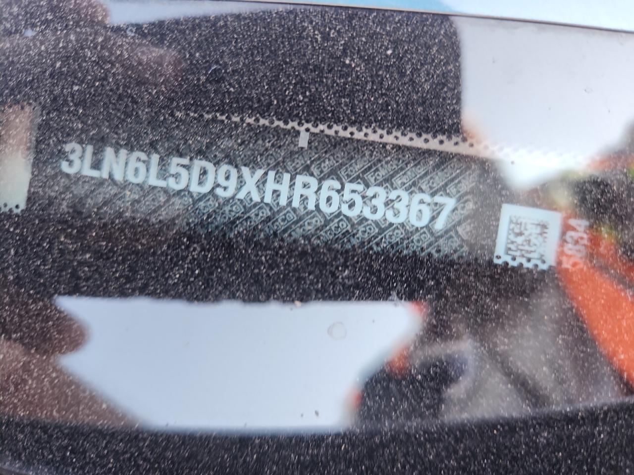 2017 Lincoln Mkz Select VIN: 3LN6L5D9XHR653367 Lot: 70779265