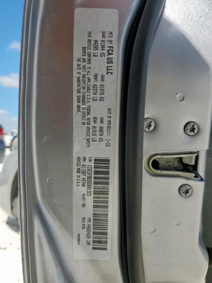 2016 Dodge Dart Sxt VIN: 1C3CDFBB3GD661323 Lot: 81415395