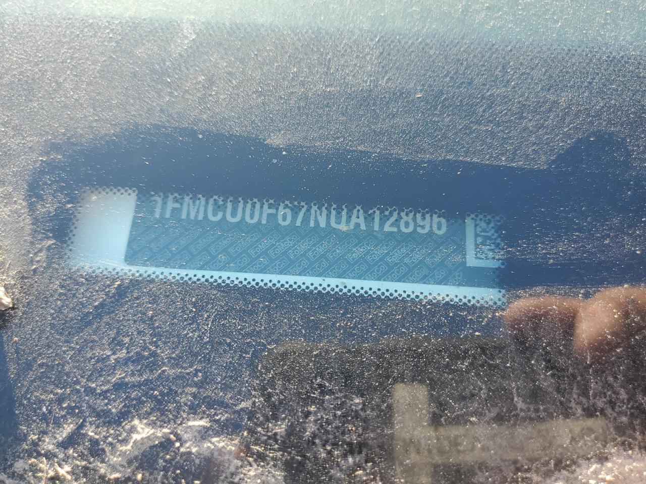 2022 Ford Escape S VIN: 1FMCU0F67NUA12896 Lot: 71499985