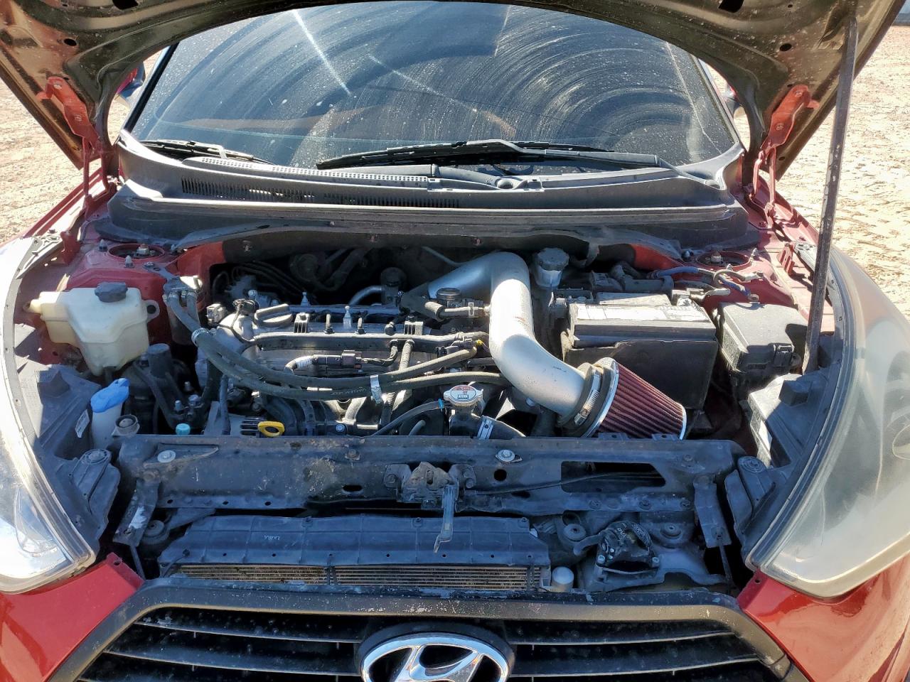 2016 Hyundai Veloster Turbo VIN: KMHTC6AE9GU292537 Lot: 84834555