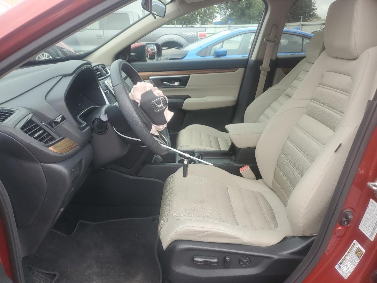 2019 Honda Cr-V Ex VIN: 2HKRW1H5XKH501401 Lot: 81777875