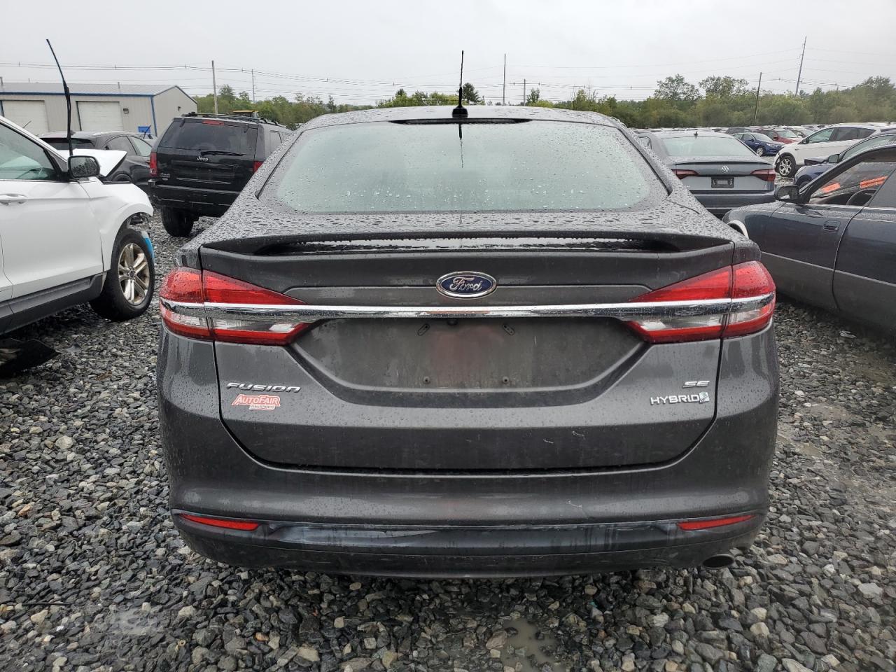 2018 Ford Fusion Se Hybrid VIN: 3FA6P0LU0JR755885 Lot: 82125995