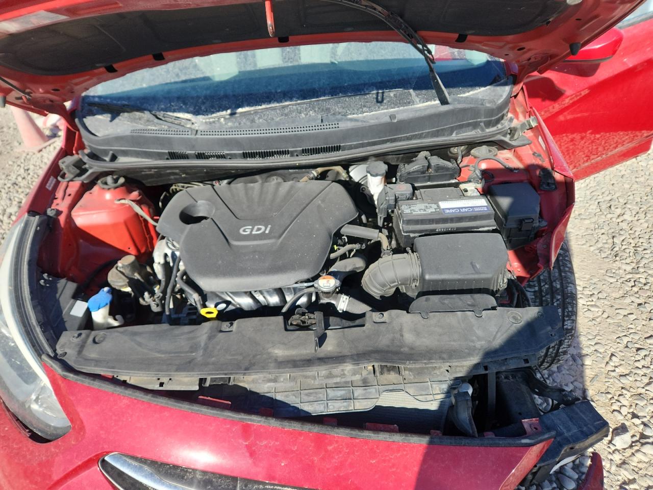 2015 Hyundai Accent Gls VIN: KMHCT4AEXFU816877 Lot: 81018195