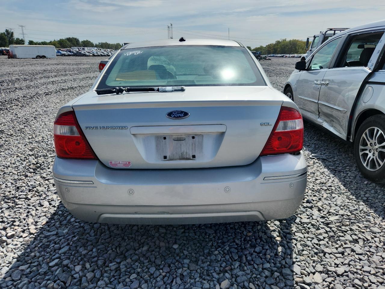 2007 Ford Five Hundred Sel VIN: 1FAFP24187G120737 Lot: 80136925