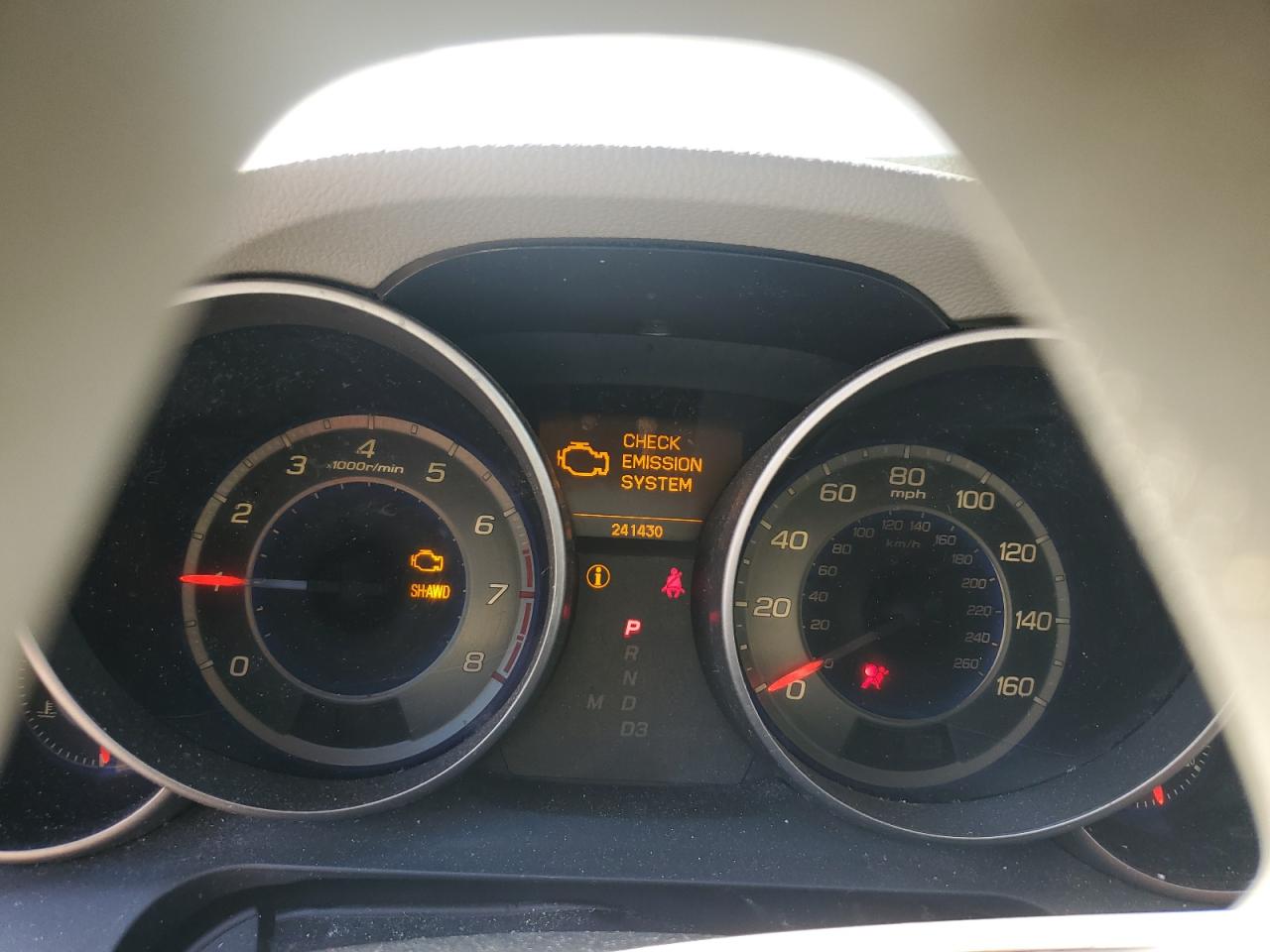 2009 Acura Mdx Technology VIN: 2HNYD28479H527627 Lot: 81386795