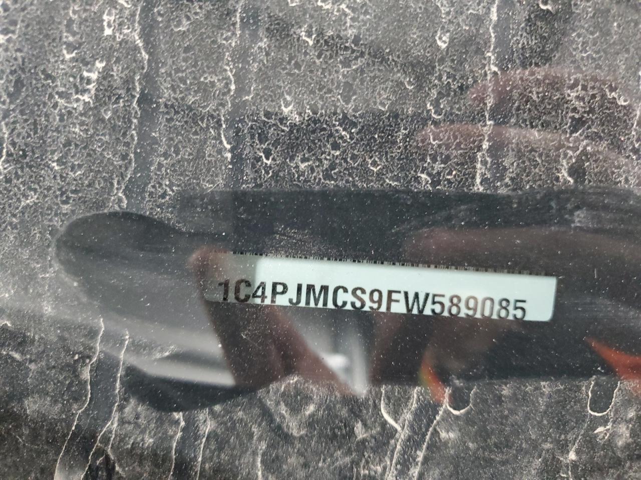 2015 Jeep Cherokee Latitude VIN: 1C4PJMCS9FW589085 Lot: 80027145