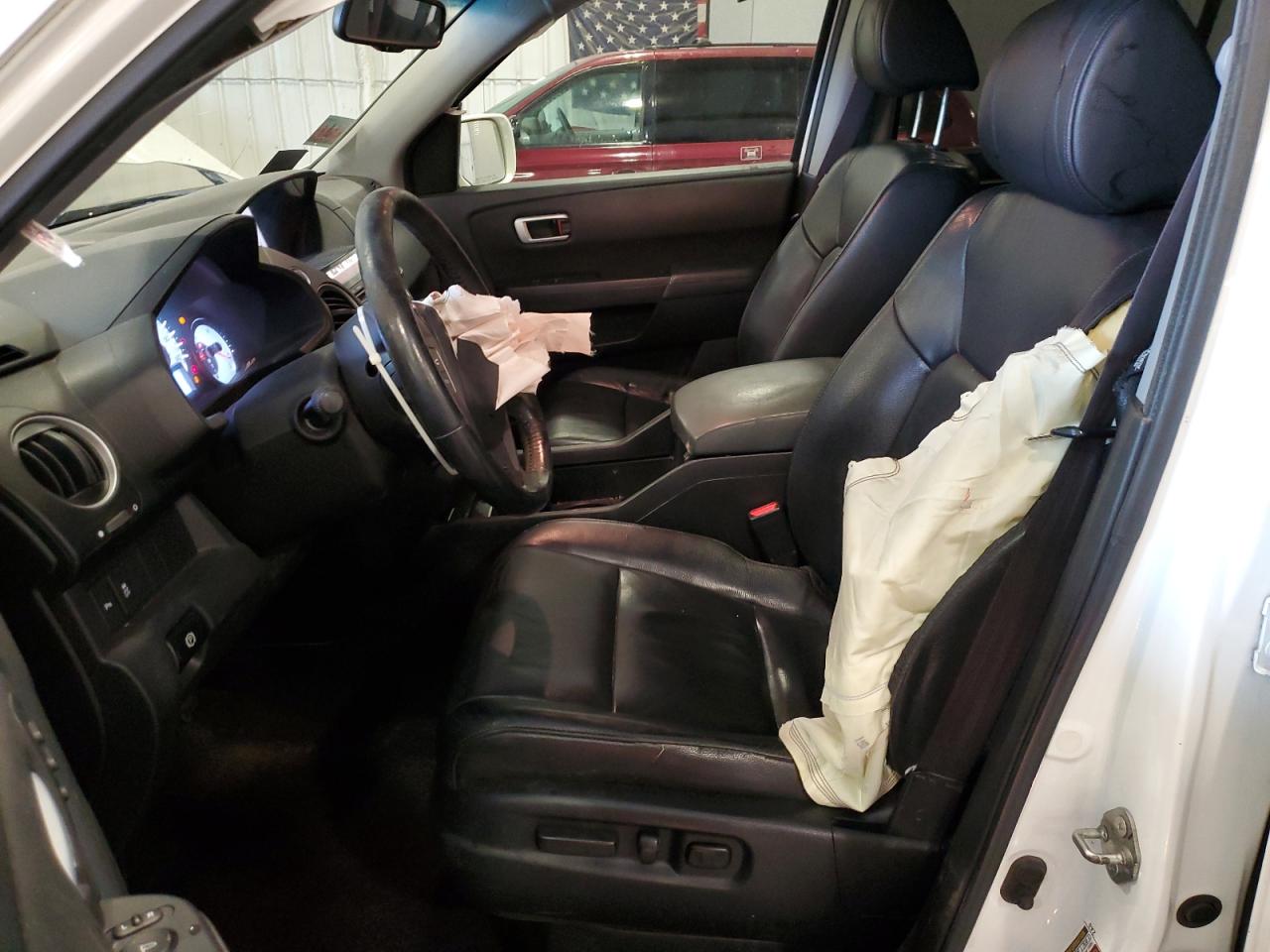 2012 Honda Pilot Touring VIN: 5FNYF4H9XCB047585 Lot: 80005365