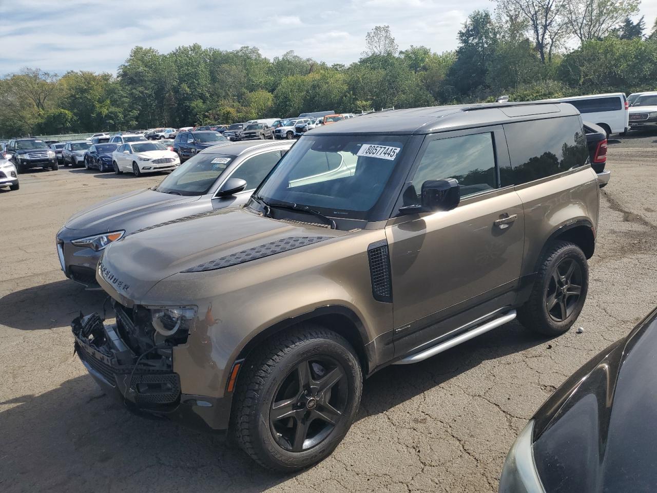 2021 LAND ROVER ALL OTHER GOLD VIN: SALEY6RUXM2047160