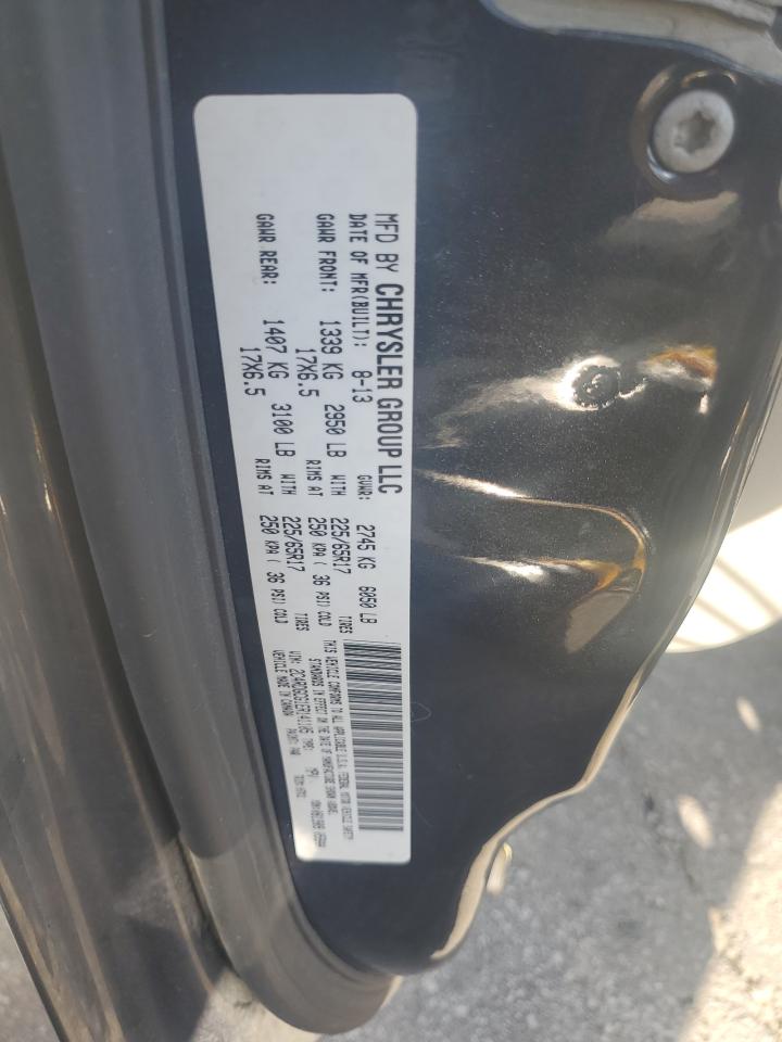 2014 Dodge Grand Caravan Sxt VIN: 2C4RDGCG1ER141105 Lot: 81959275