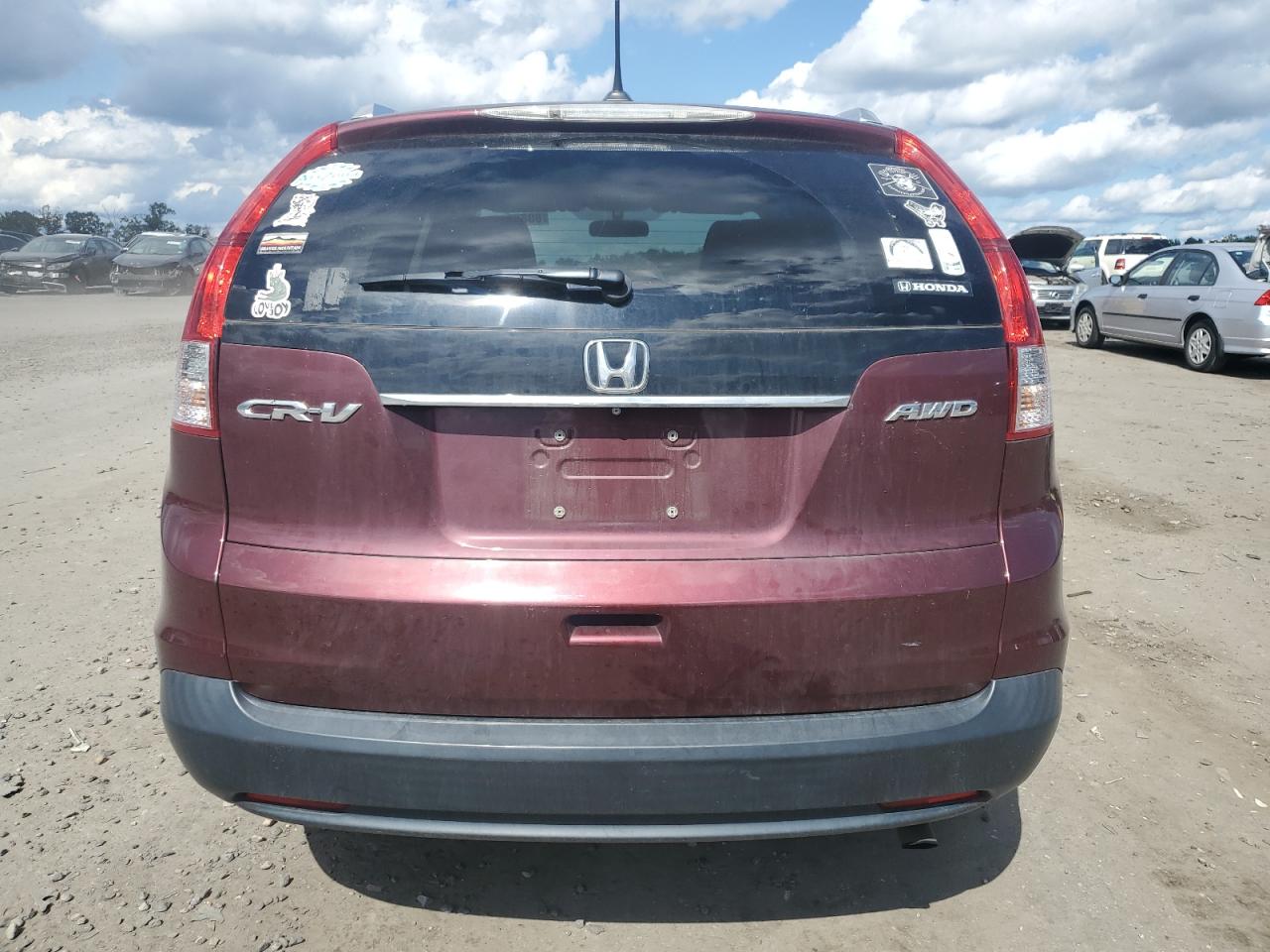 2013 Honda Cr-V Exl VIN: 5J6RM4H74DL056168 Lot: 80529175