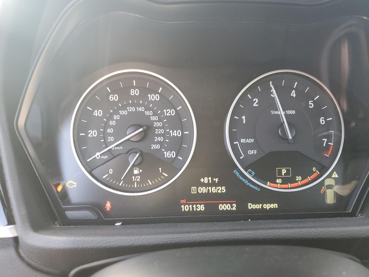 2017 BMW X1 Sdrive28I VIN: WBXHU7C31HP924684 Lot: 80860365