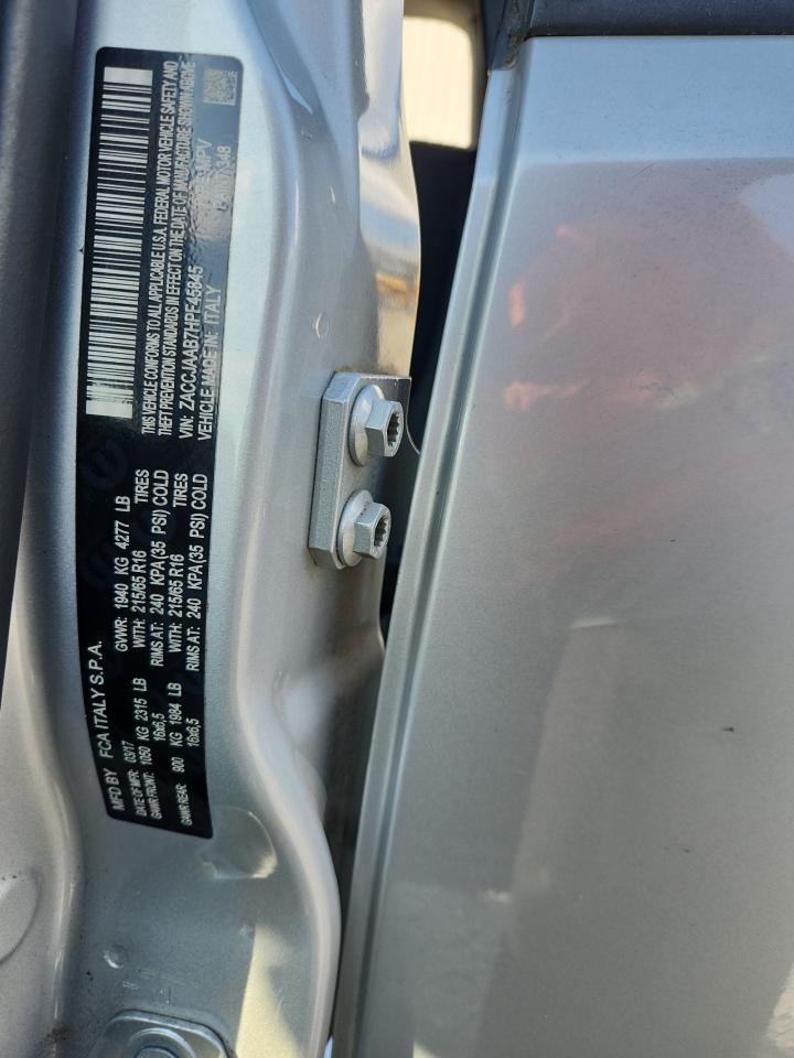 2017 Jeep Renegade Sport VIN: ZACCJAAB7HPF45845 Lot: 80224785