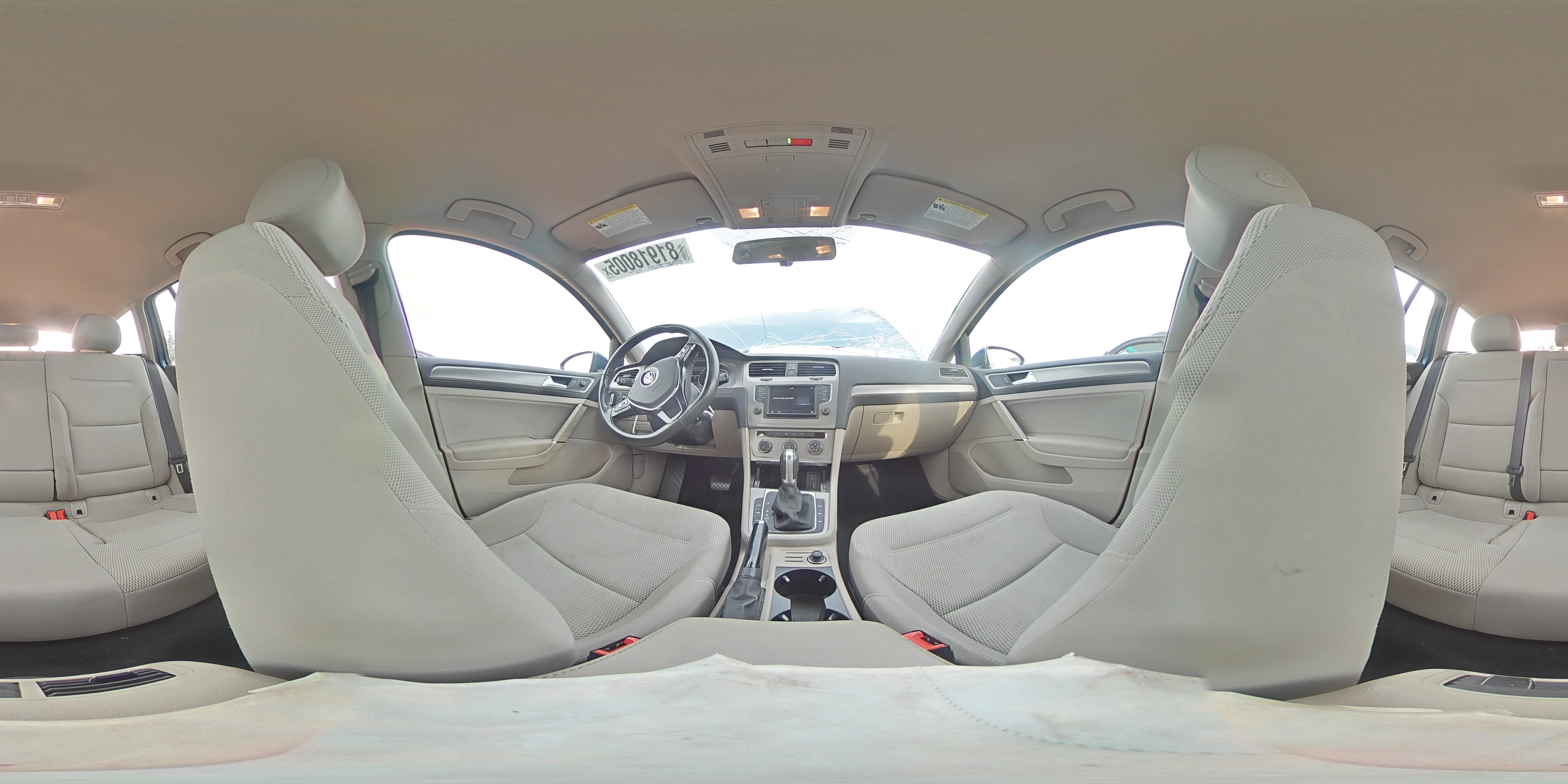 2017 Volkswagen Golf Sportwagen S VIN: 3VWC17AUXHM501472 Lot: 81918005