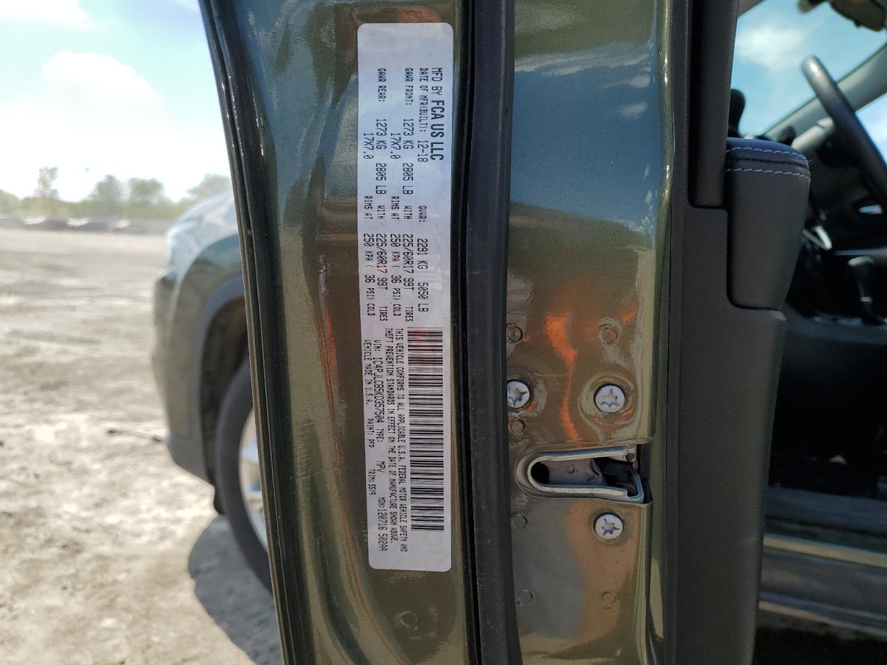 2019 Jeep Cherokee Latitude VIN: 1C4PJLCB5KD357504 Lot: 70895145