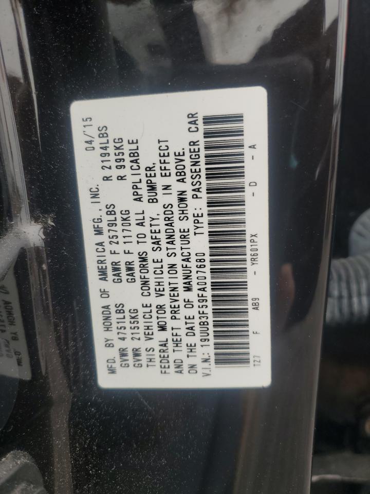 2015 Acura Tlx Tech VIN: 19UUB3F59FA007680 Lot: 84245905