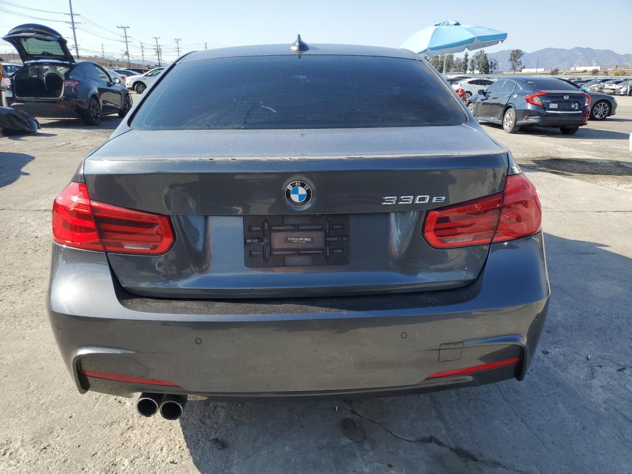 2017 BMW 330E VIN: WBA8E1C36HA029697 Lot: 81639465