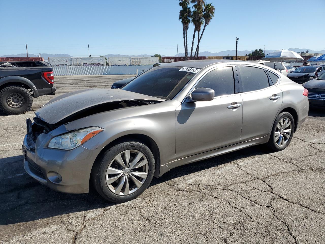 INFINITI M37 2013. Lot# 69195195. VIN JN1BY1AR1DM604033. Photo 1