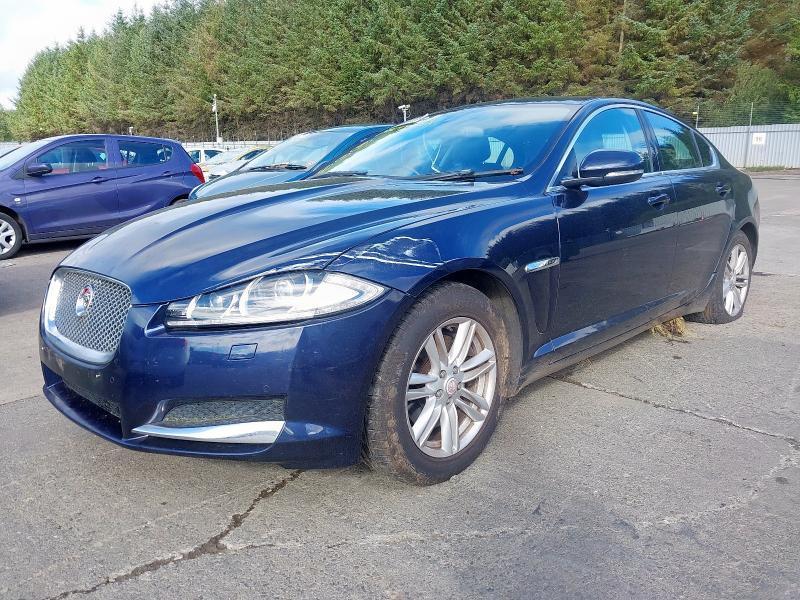 2015 JAGUAR XF 2.2D [163] LUXURY 4DR AUTO for sale at Copart WHITBURN