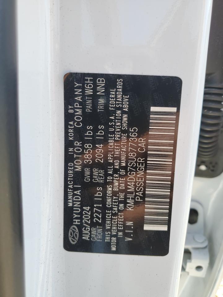 2025 Hyundai Elantra Sel Sport VIN: KMHLM4DG7SU877365 Lot: 81487585