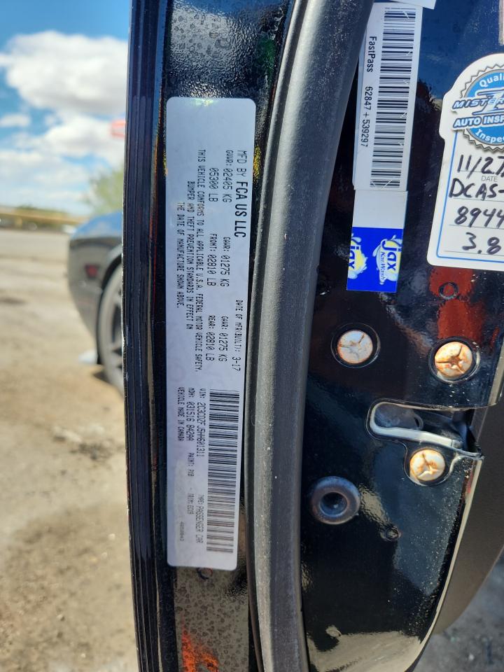 2017 Dodge Challenger R/T 392 VIN: 2C3CDZFJ5HH601311 Lot: 82135595